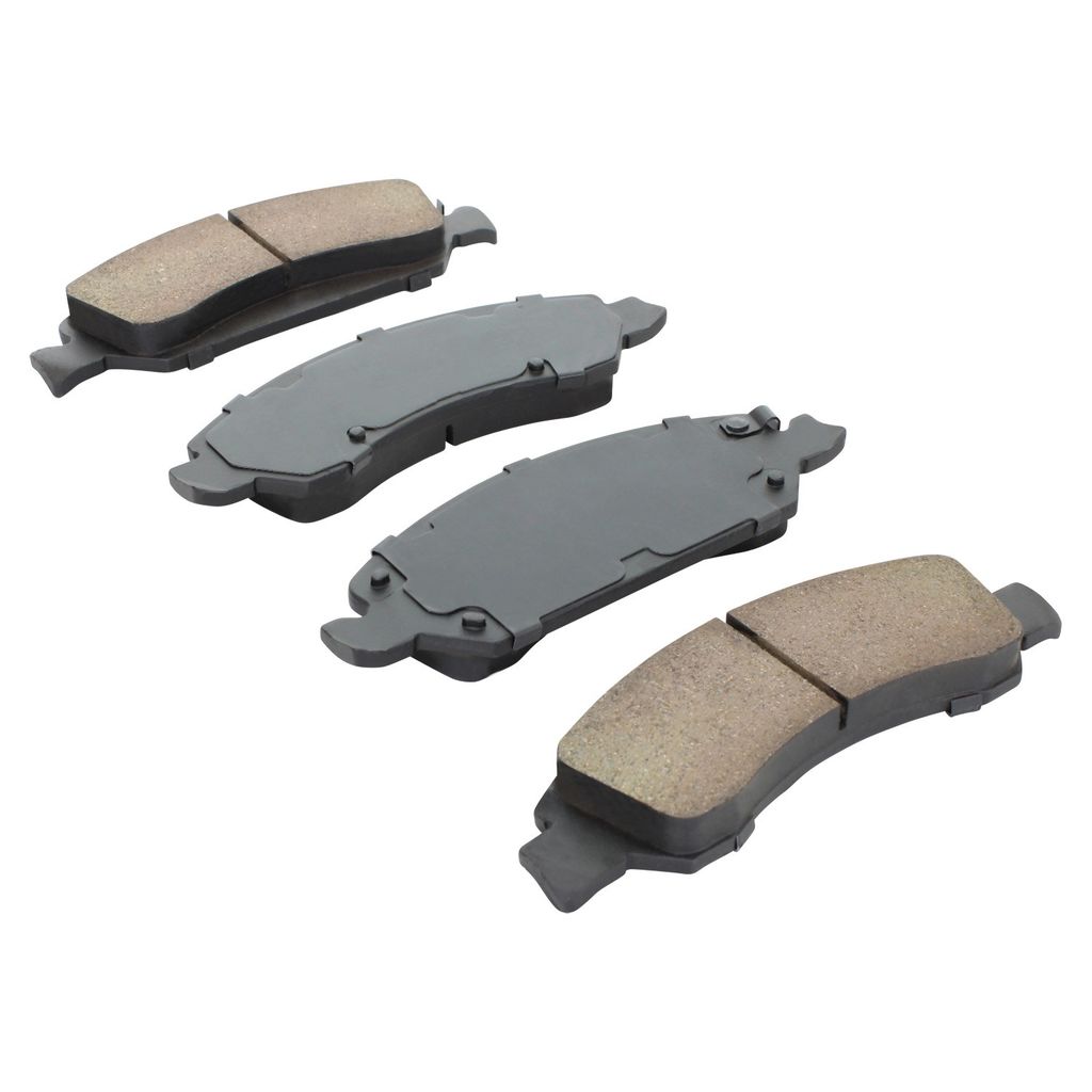 Quality-Built 1000-1363M - QB Semi-Metallic Brake Pad Set