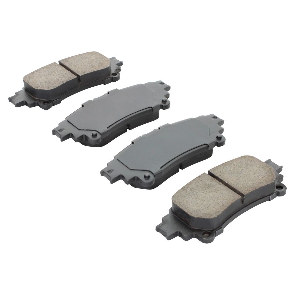 Quality-Built 1000-1391M - QB Semi-Metallic Brake Pad Set