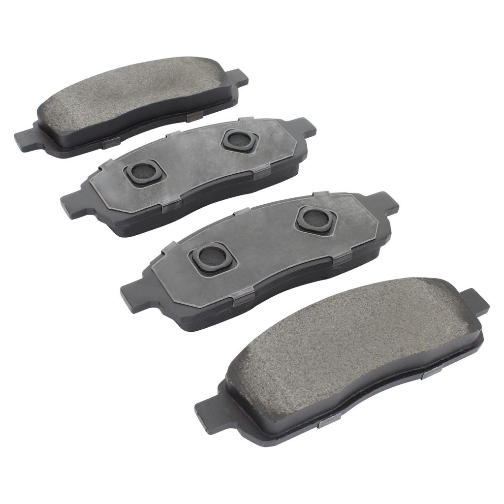 Quality-Built 1000-1392M - QB Semi-Metallic Brake Pad Set
