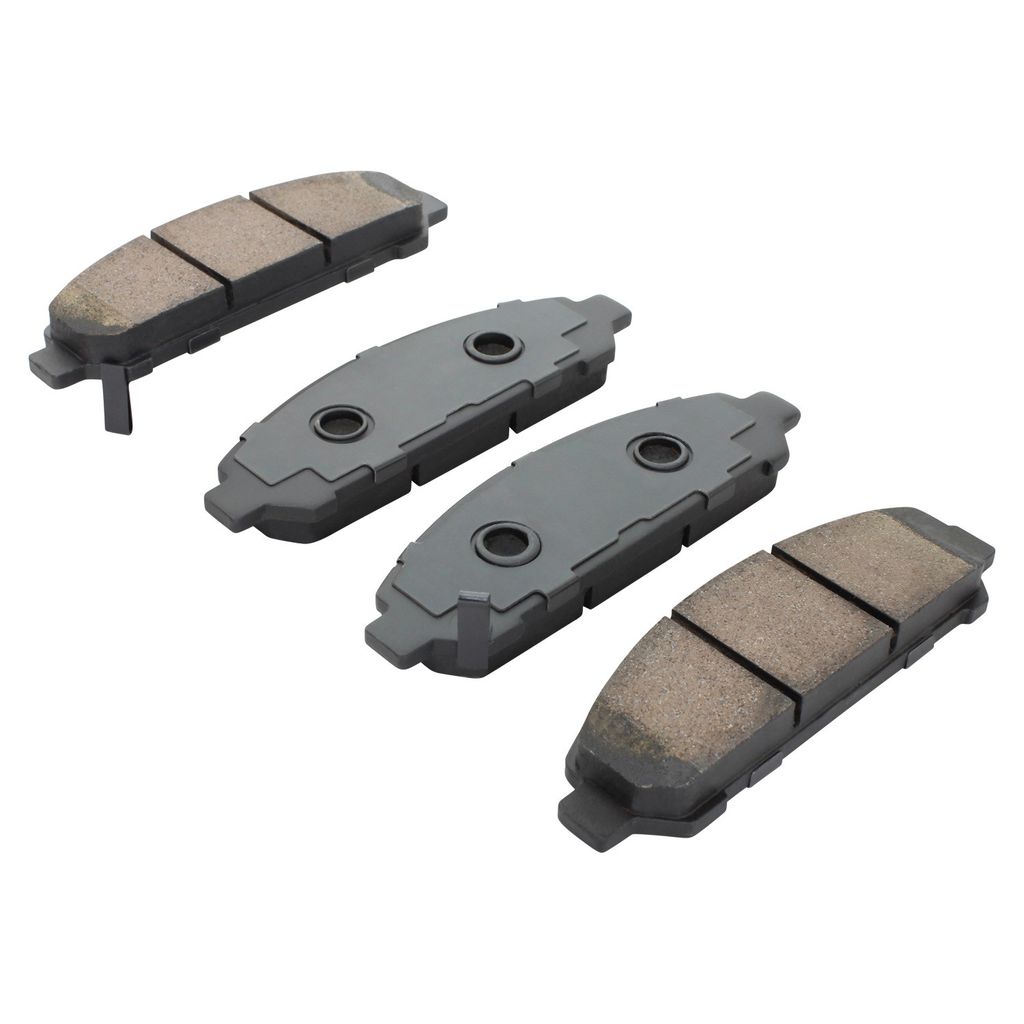 Quality-Built 1000-1401M - QB Semi-Metallic Brake Pad Set