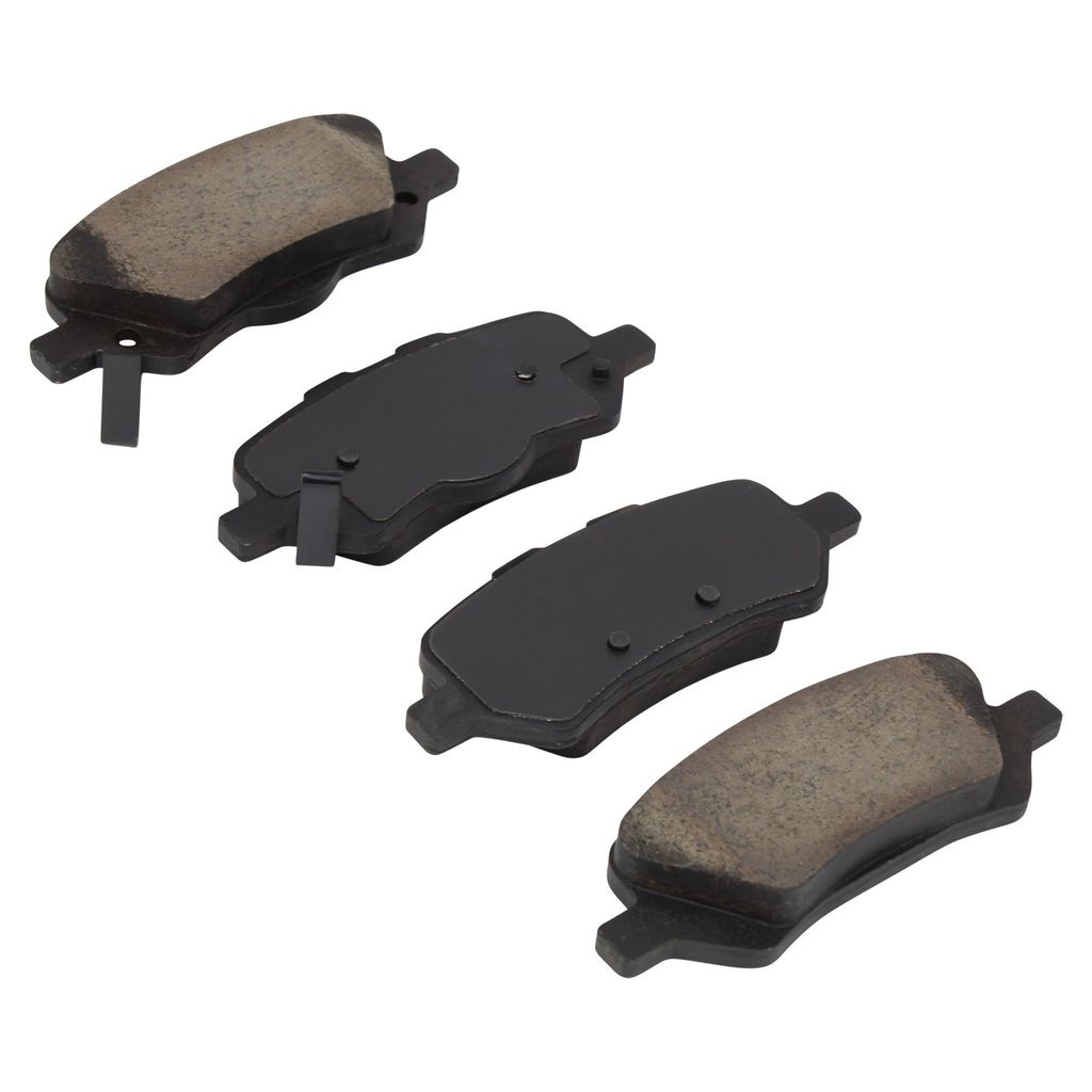 Quality-Built 1000-1402M - QB Semi-Metallic Brake Pad Set