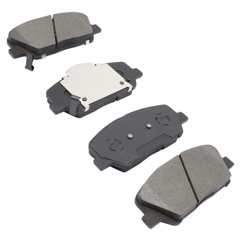 Quality-Built 1000-1413M - QB Semi-Metallic Brake Pad Set