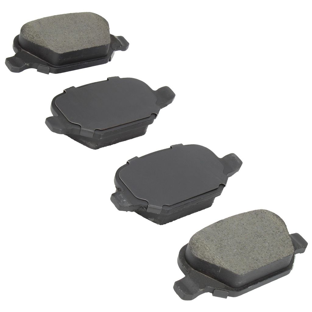 Quality-Built 1000-1492M - QB Semi-Metallic Brake Pad Set