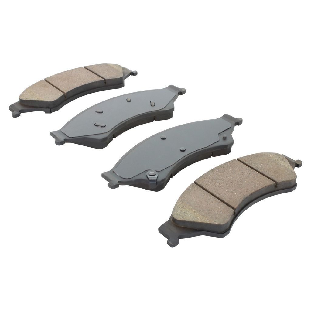 Quality-Built 1000-1676M - QB Semi-Metallic Brake Pad Set