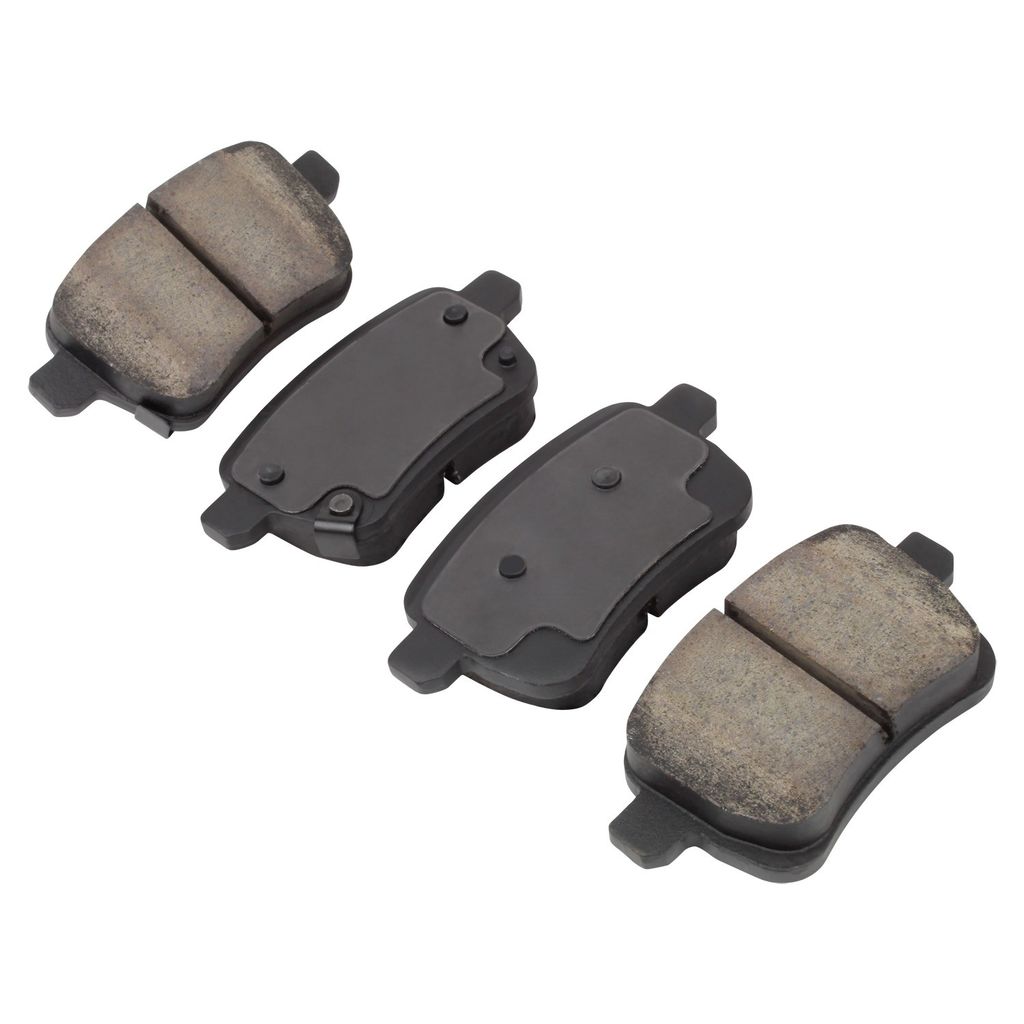 Quality-Built 1000-1722M - QB Semi-Metallic Brake Pad Set
