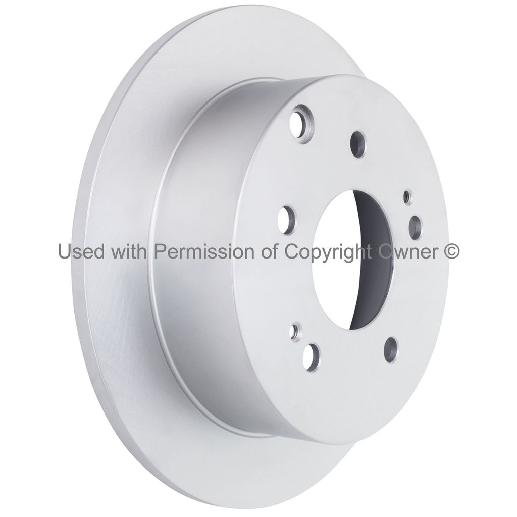 Quality-Built BR31360G - Solid Smooth Premium Coated Disc Brake Rotor, Sold Individually
