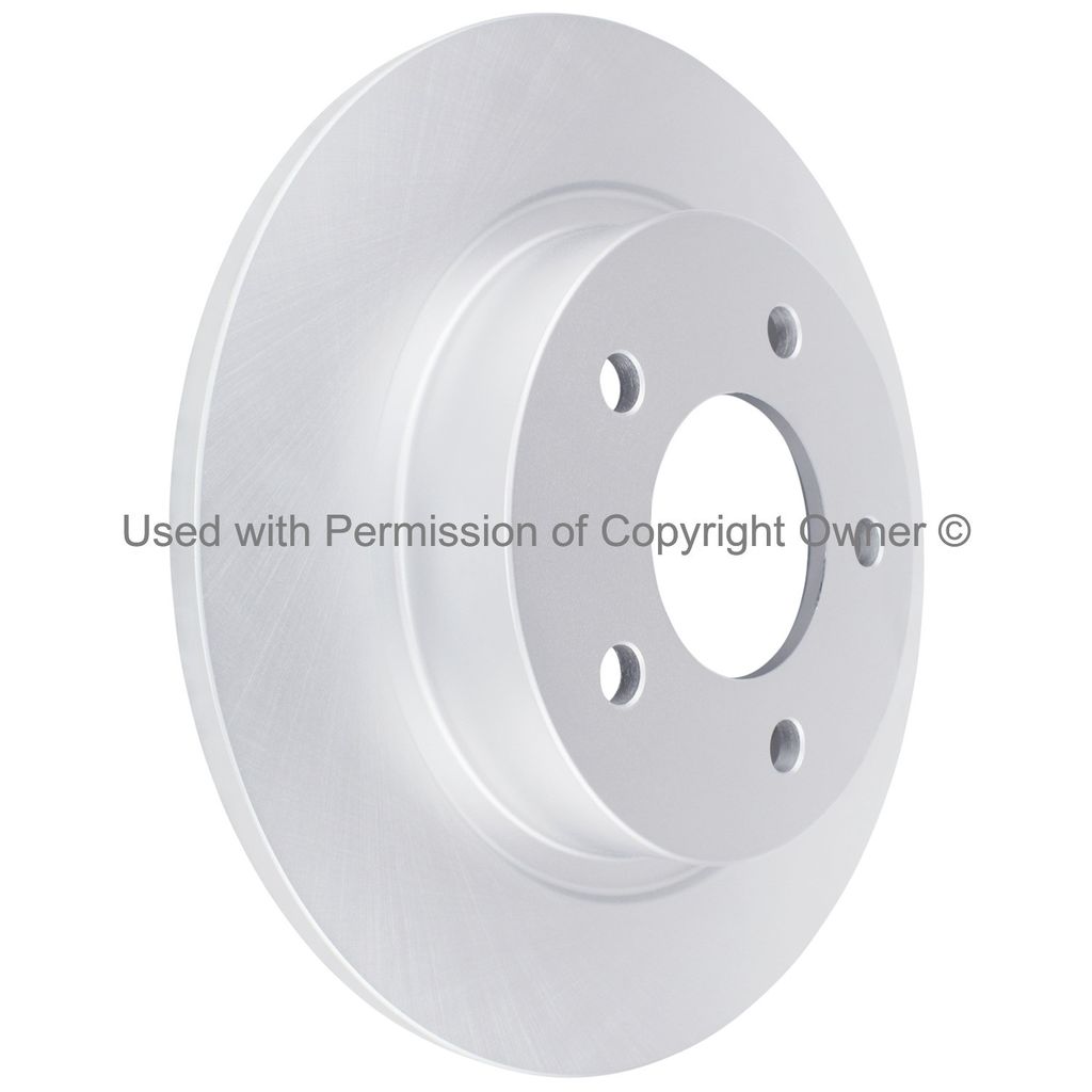 Quality-Built BR31366G - Solid Smooth Premium Coated Disc Brake Rotor, Sold Individually