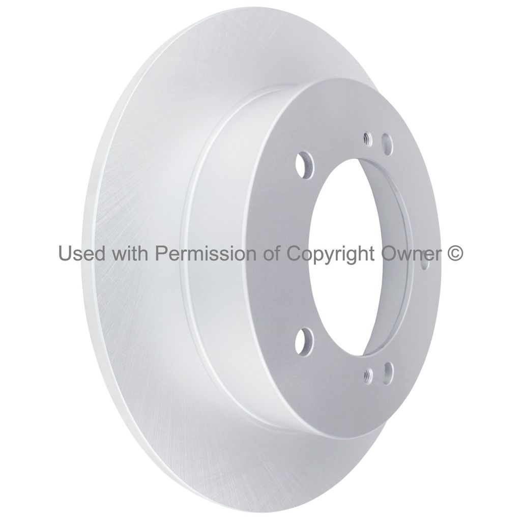 Quality-Built BR3222G - Solid Smooth Premium Coated Disc Brake Rotor, Sold Individually