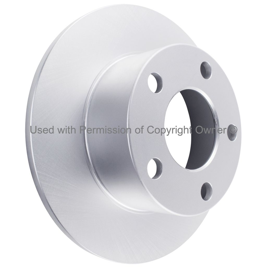 Quality-Built BR34023G - Solid Smooth Premium Coated Disc Brake Rotor, Sold Individually