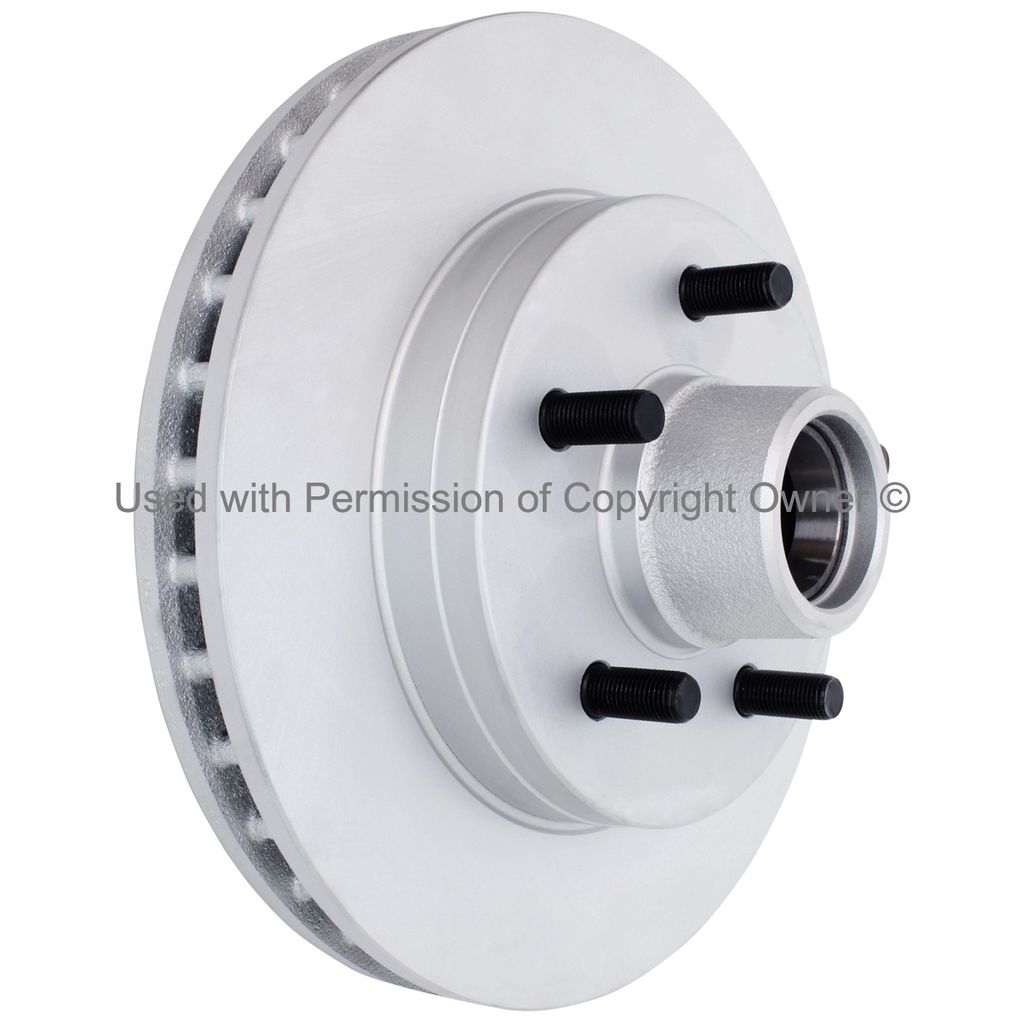 Quality-Built BR5595G - Vented Smooth Disc Brake Rotor and Hub Assembly