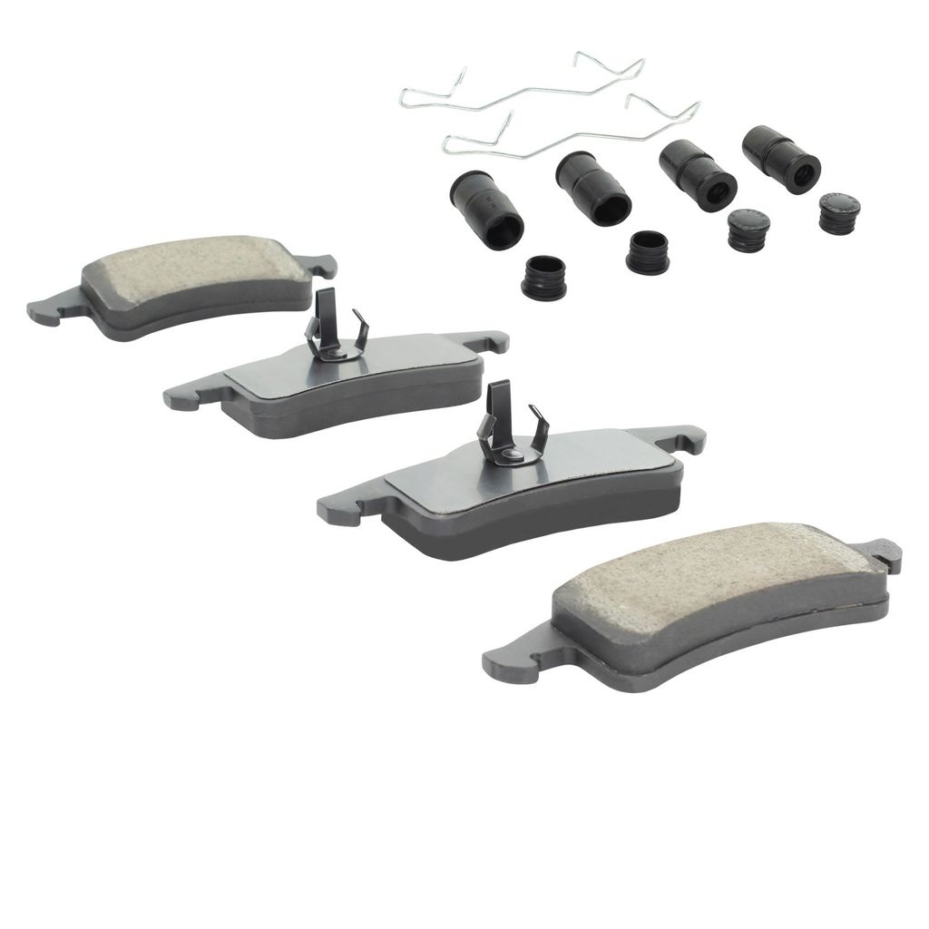 Quality-Built 1001-0791C - Premium Ceramic Brake Pad Set with Hardware