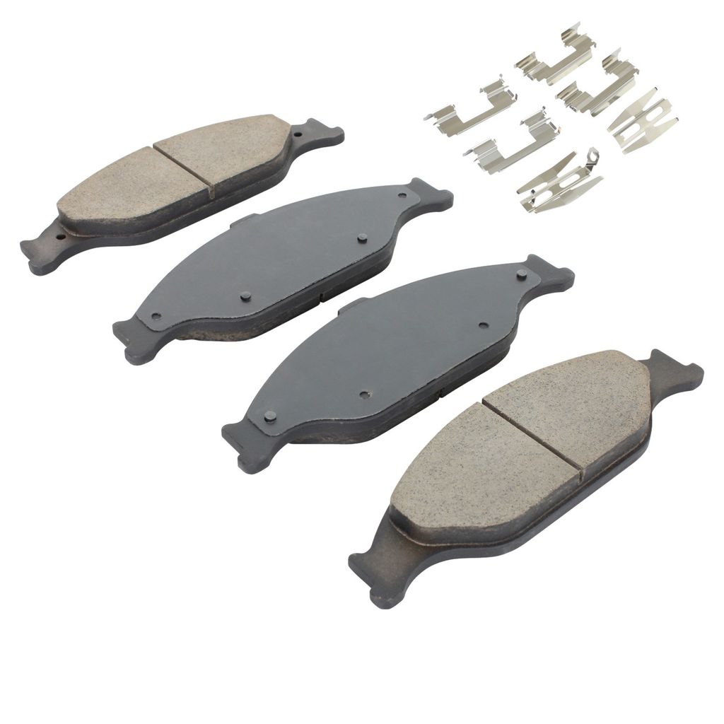 Quality-Built 1001-0804C - Premium Ceramic Brake Pad Set
