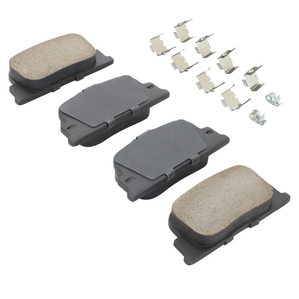 Quality-Built 1001-0835C - Premium Ceramic Brake Pad Set