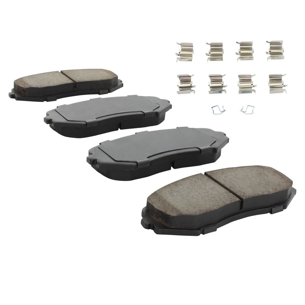Quality-Built 1001-1188C - Premium Ceramic Brake Pad Set