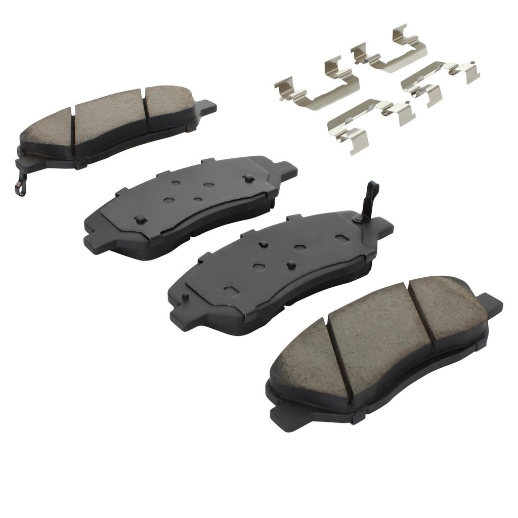 Quality-Built 1001-1202C - Premium Ceramic Brake Pad Set