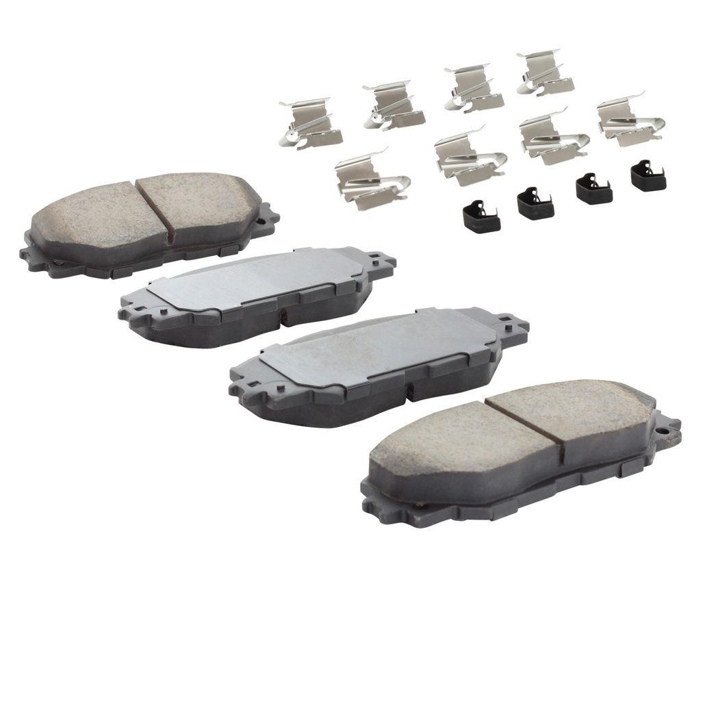 Quality-Built 1001-1210C - Premium Ceramic Brake Pad Set