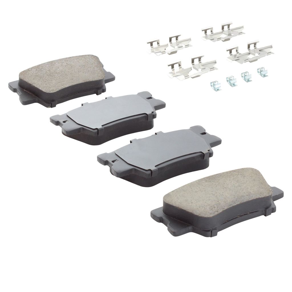 Quality-Built 1001-1212C - Premium Ceramic Brake Pad Set