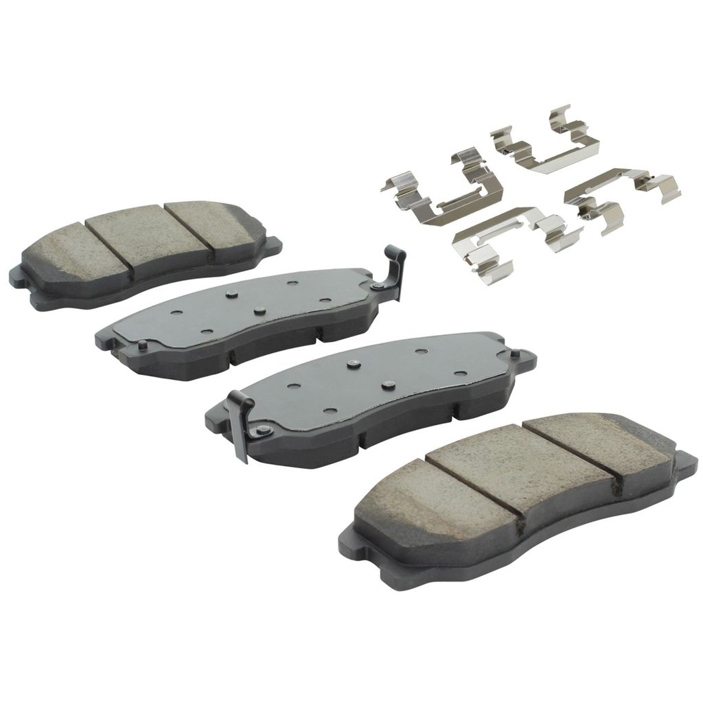 Quality-Built 1001-1264C - Premium Ceramic Brake Pad Set with Hardware