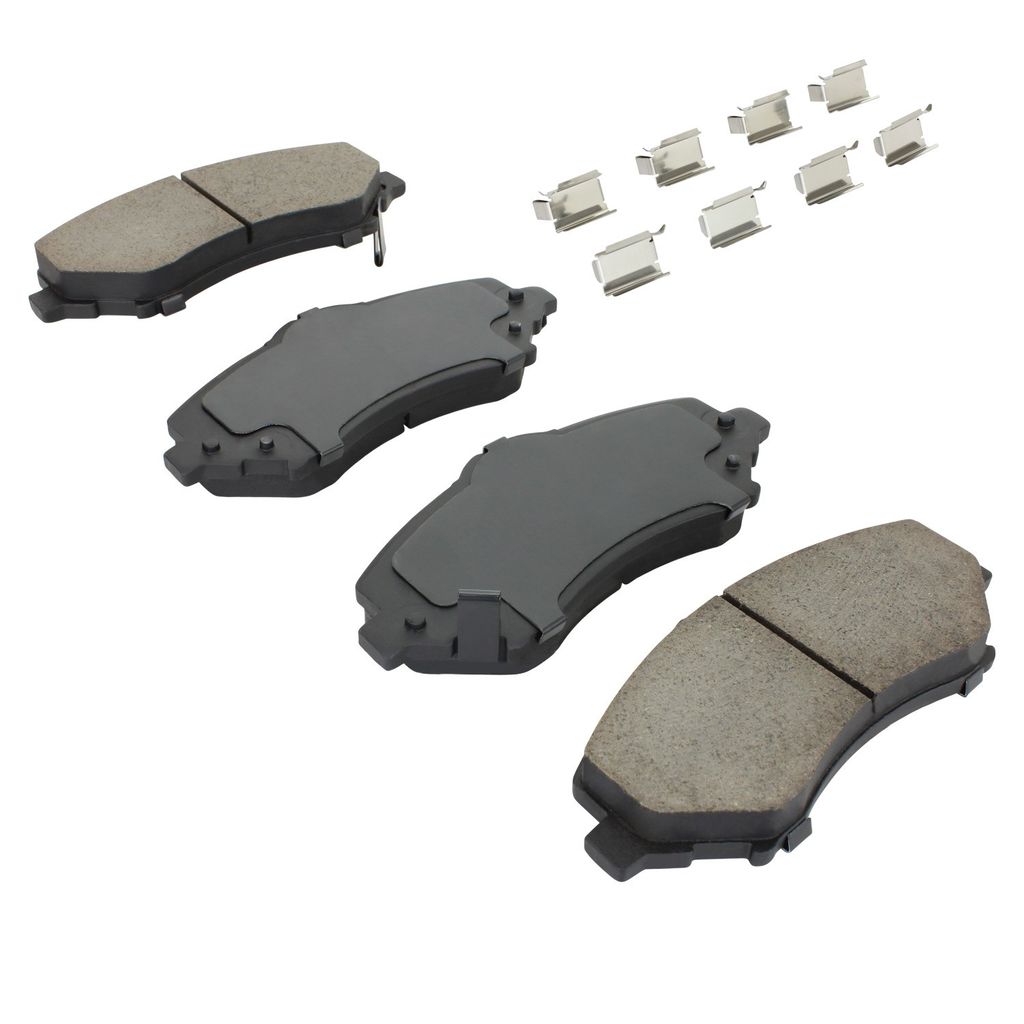Quality-Built 1001-1273C - Premium Ceramic Brake Pad Set