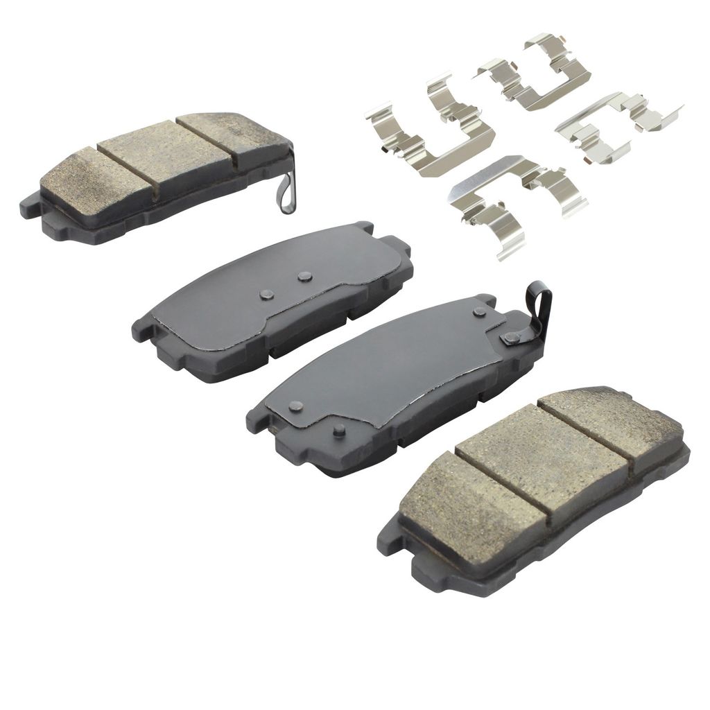Quality-Built 1001-1275C - Premium Ceramic Brake Pad Set