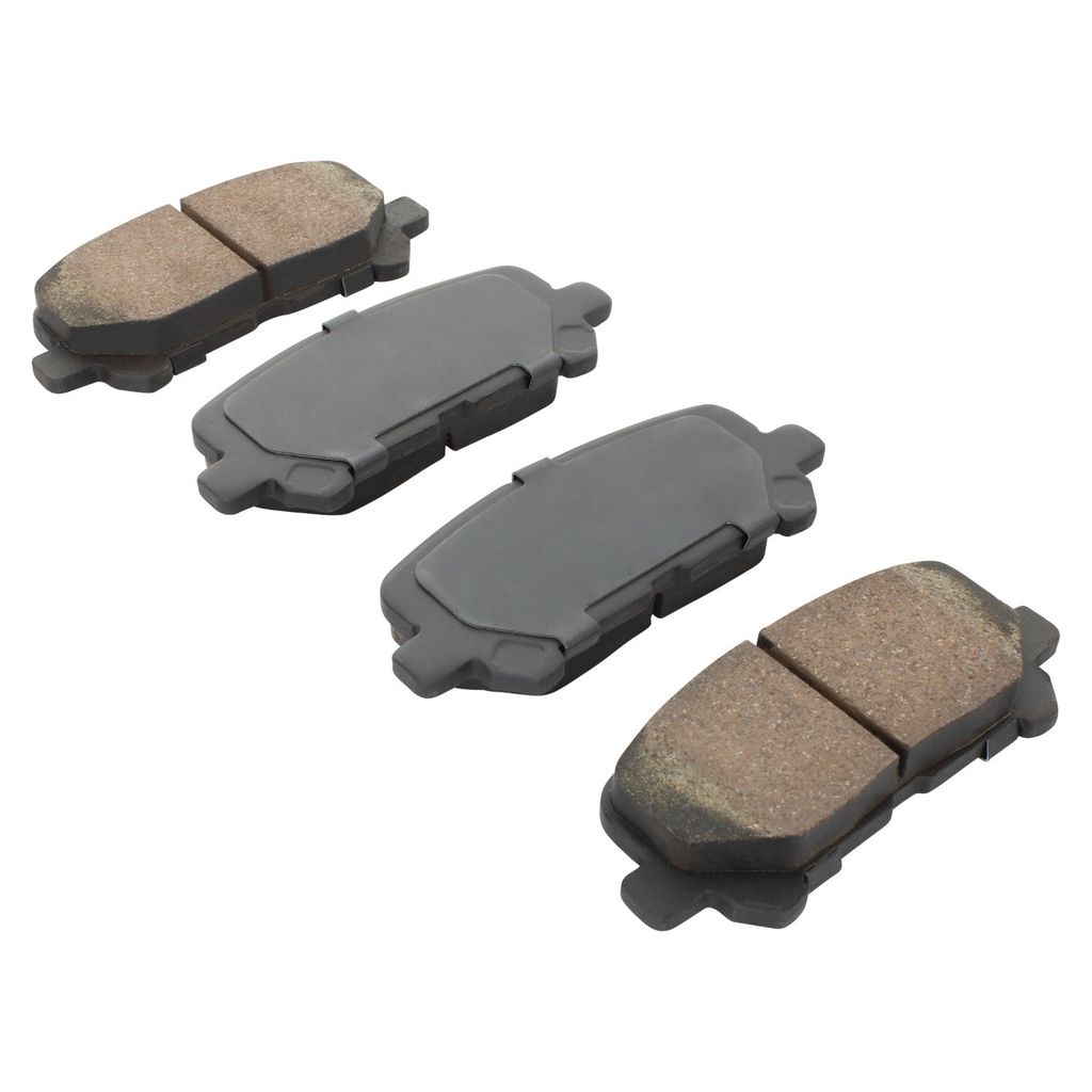 Quality-Built 1001-1281C - Premium Ceramic Brake Pad Set with Hardware