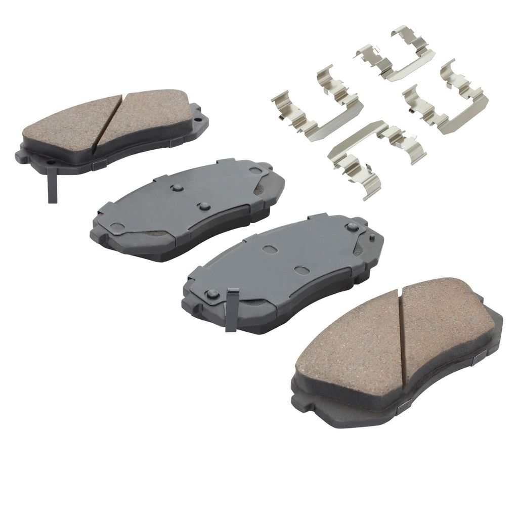 Quality-Built 1001-1295C - Premium Ceramic Brake Pad Set