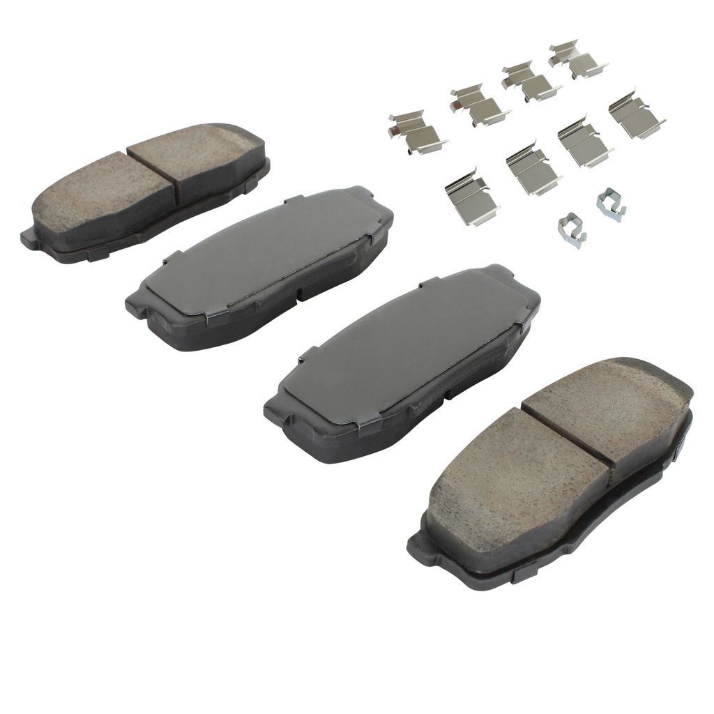 Quality-Built 1001-1304C - Premium Ceramic Brake Pad Set