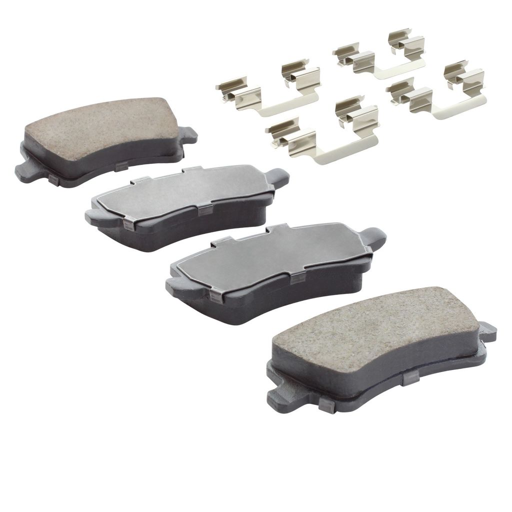 Quality-Built 1001-1307AC - Premium Ceramic Brake Pad Set