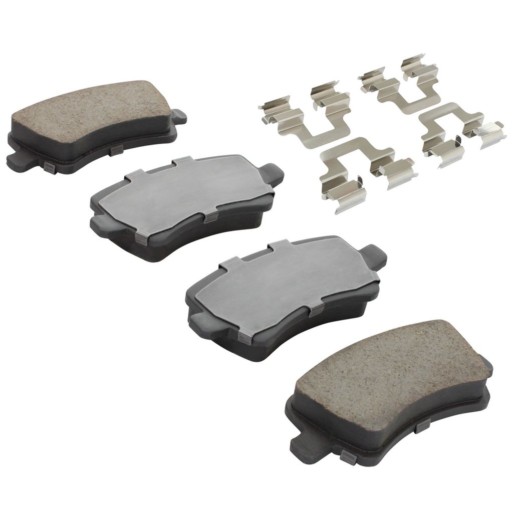 Quality-Built 1001-1307C - Premium Ceramic Brake Pad Set