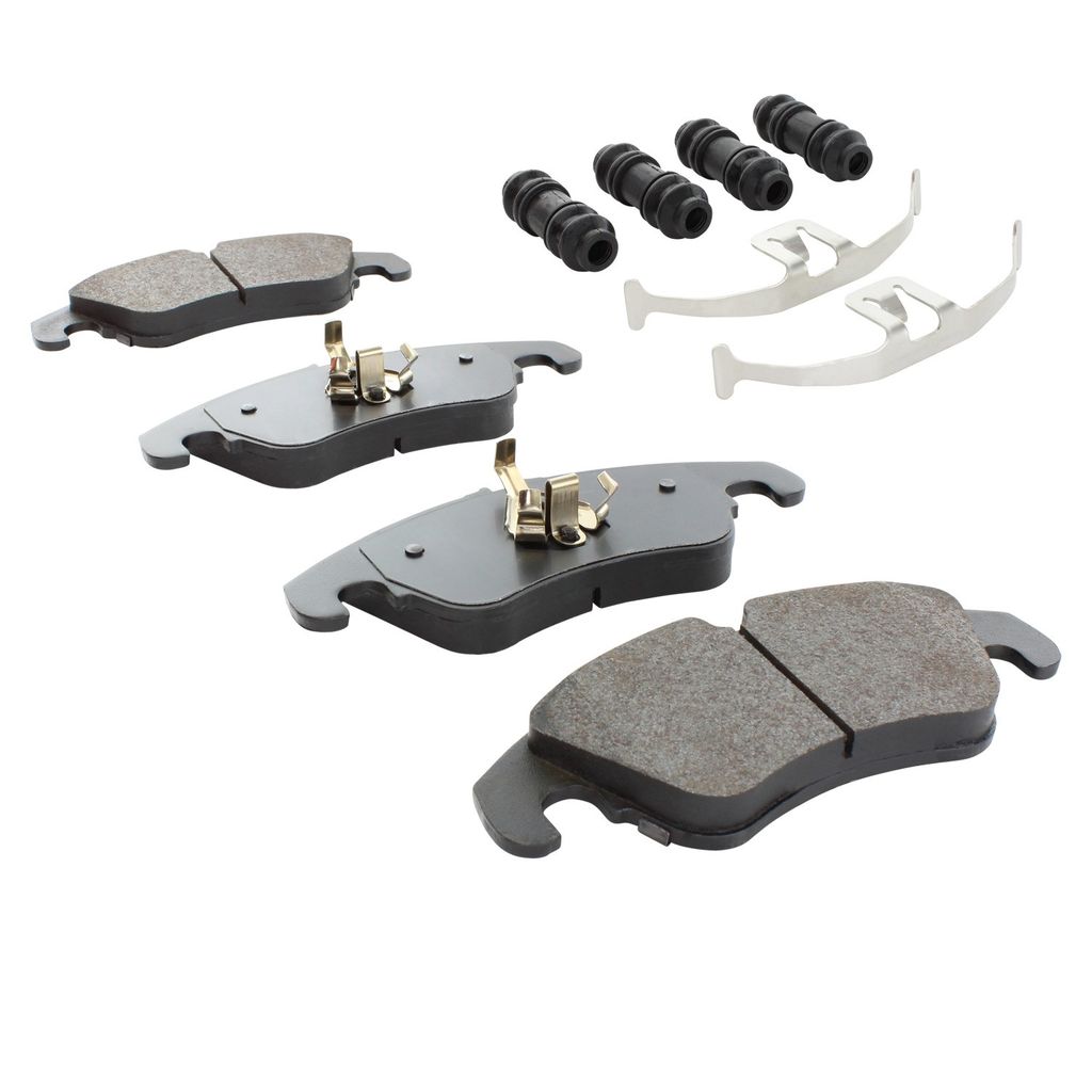 Quality-Built 1001-1322C - Premium Ceramic Brake Pad Set with Hardware