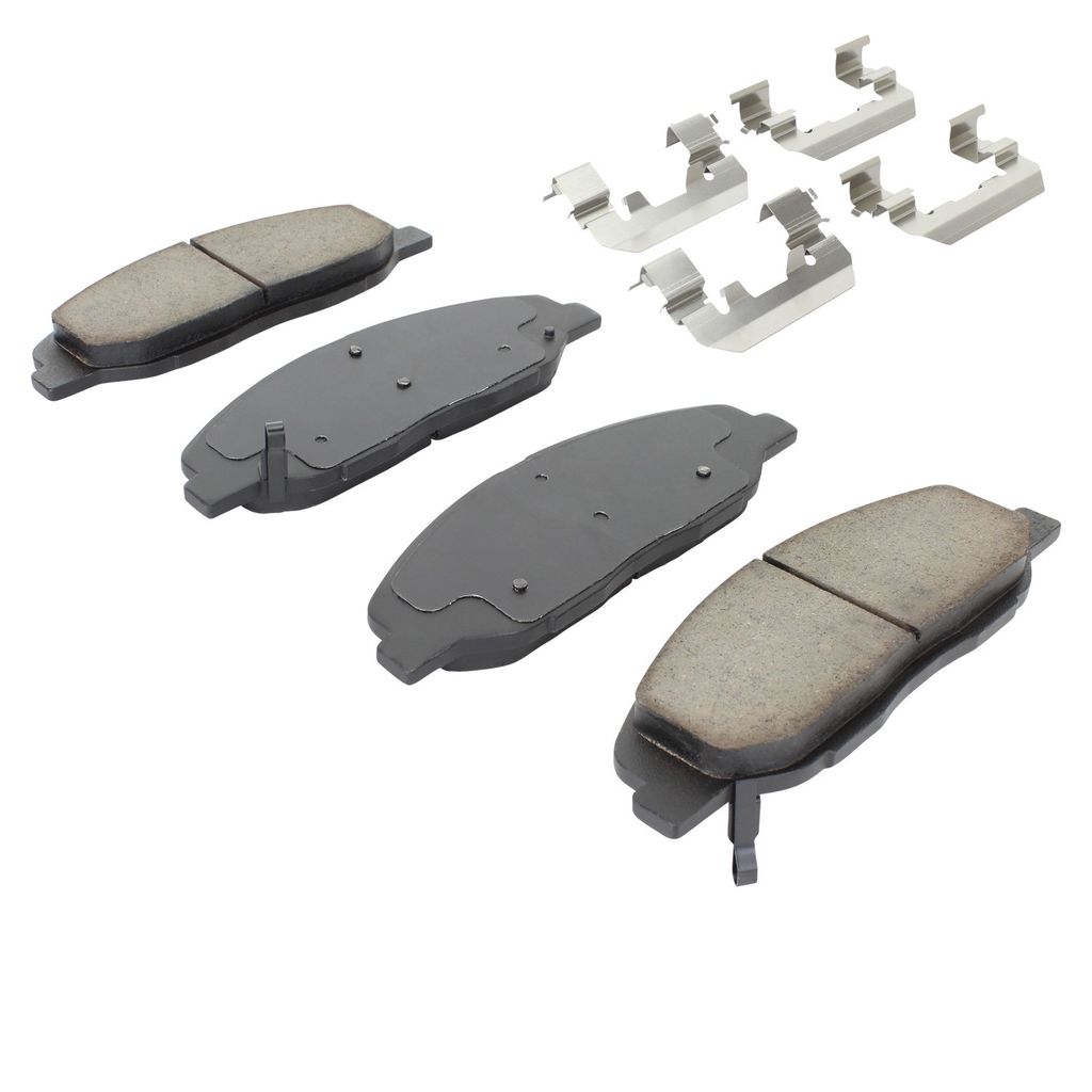 Quality-Built 1001-1332C - Premium Ceramic Brake Pad Set