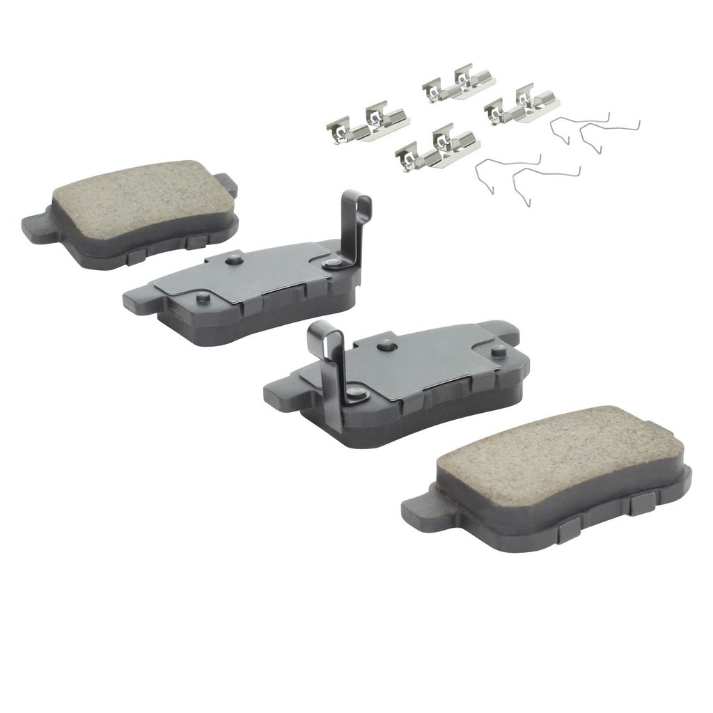Quality-Built 1001-1336C - Premium Ceramic Brake Pad Set with Hardware
