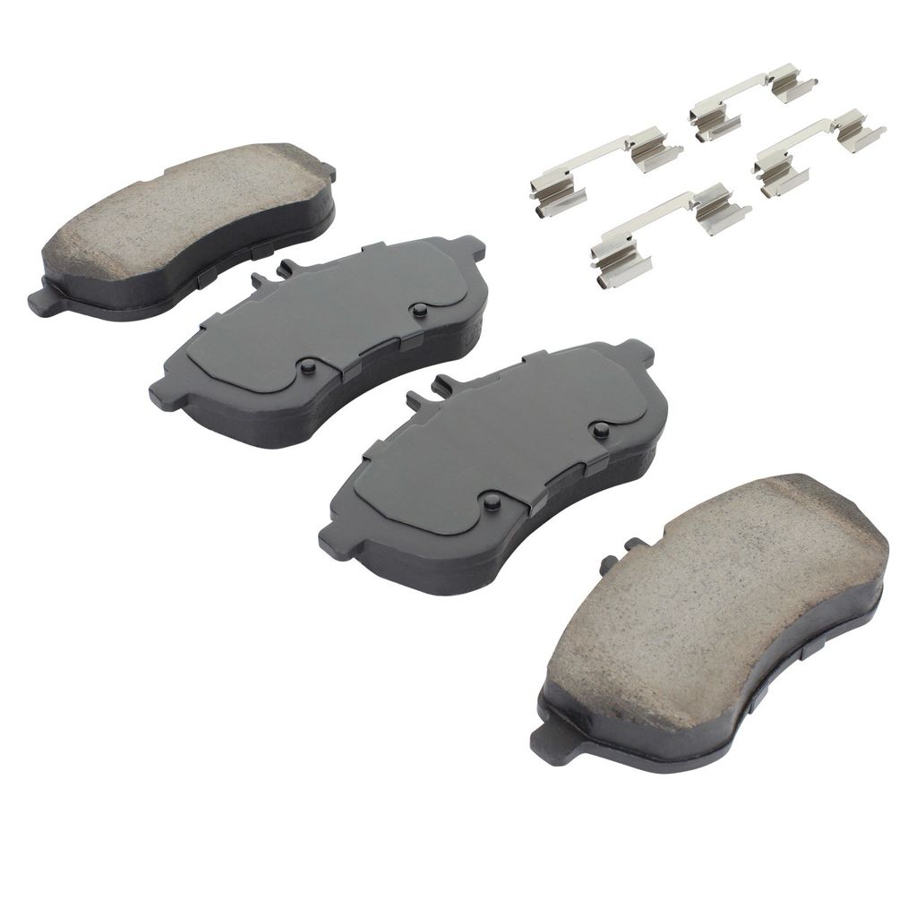 Quality-Built 1001-1340C - Premium Ceramic Brake Pad Set with Hardware