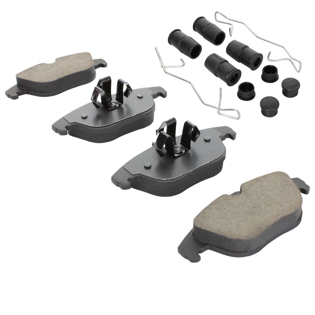 Quality-Built 1001-1341AC - Premium Ceramic Brake Pad Set with Hardware