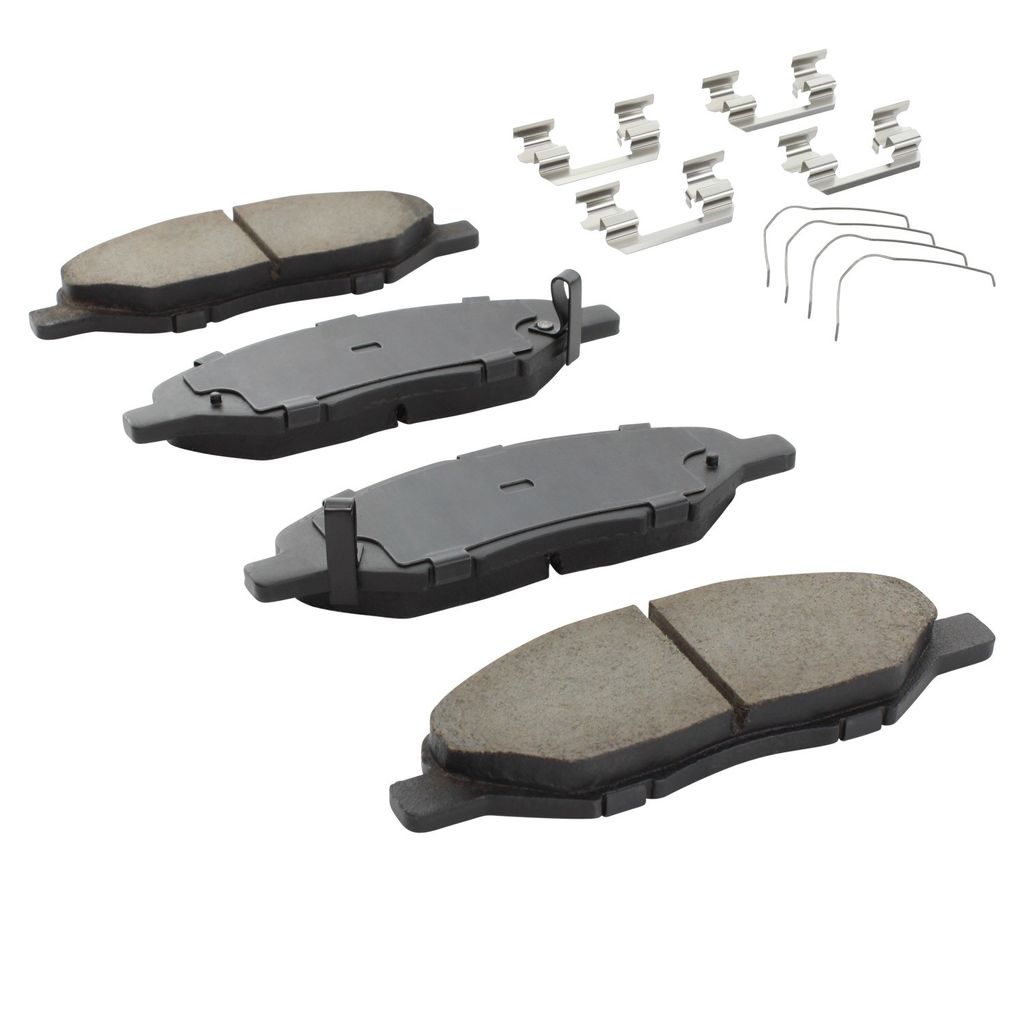 Quality-Built 1001-1345C - Premium Ceramic Brake Pad Set