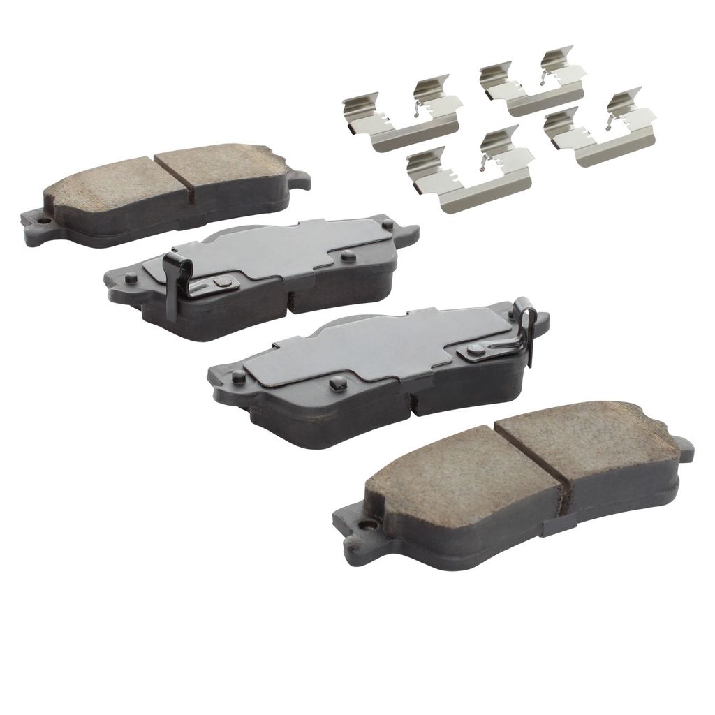 Quality-Built 1001-1352C - Premium Ceramic Brake Pad Set
