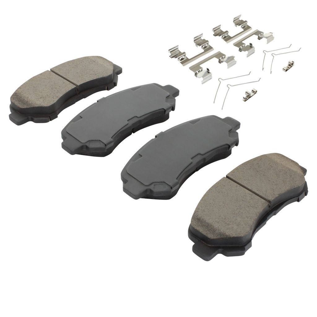 Quality-Built 1001-1374C - Premium Ceramic Brake Pad Set
