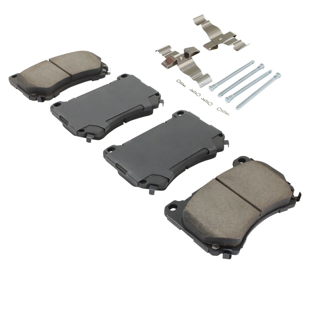Quality-Built 1001-1396C - Premium Ceramic Brake Pad Set