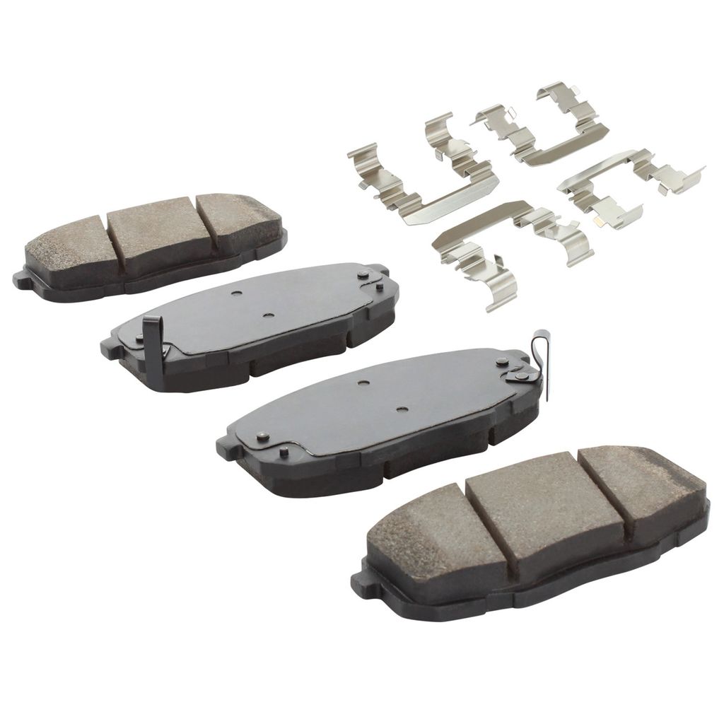 Quality-Built 1001-1397C - Premium Ceramic Brake Pad Set with Hardware