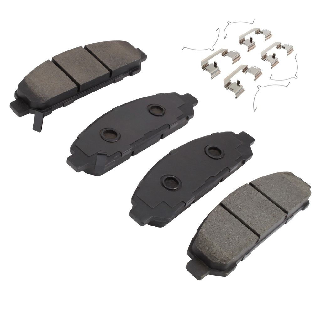 Quality-Built 1001-1401C - Premium Ceramic Brake Pad Set