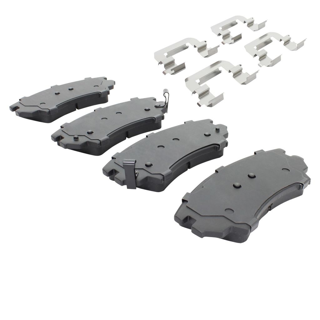 Quality-Built 1001-1404C - Premium Ceramic Brake Pad Set