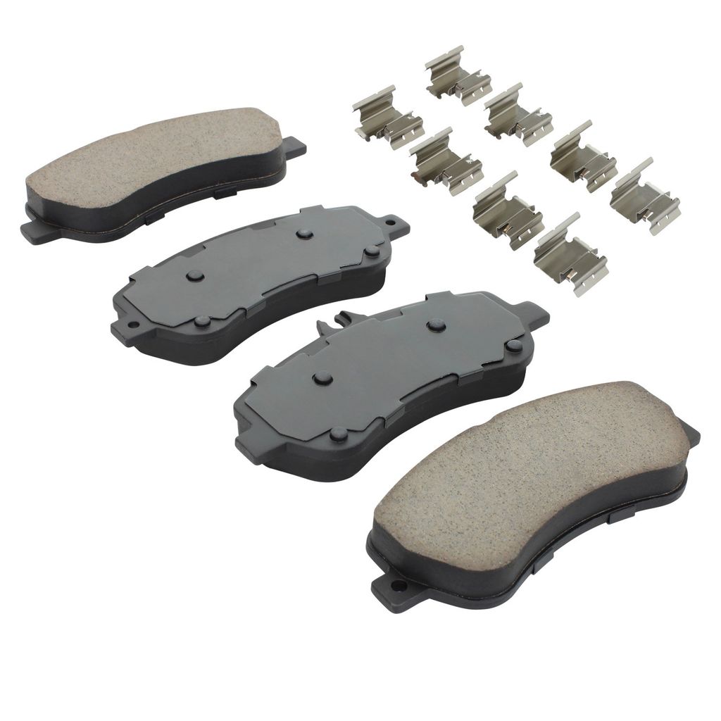 Quality-Built 1001-1406C - Premium Ceramic Brake Pad Set