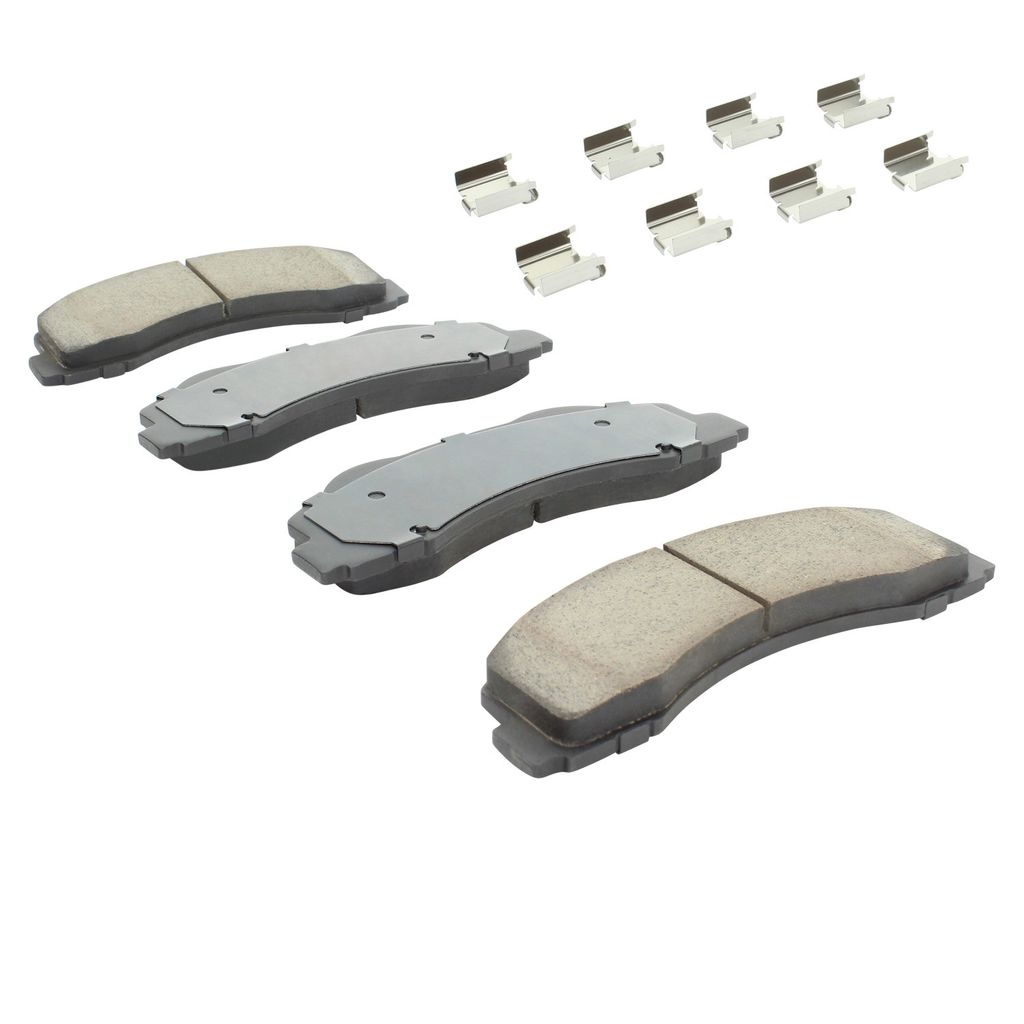 Quality-Built 1001-1414C - Premium Ceramic Brake Pad Set with Hardware