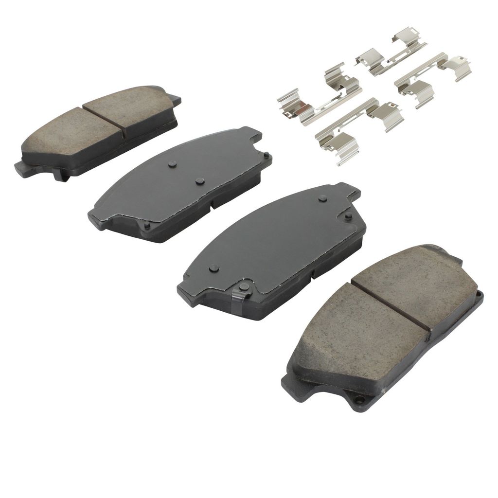 Quality-Built 1001-1467C - Premium Ceramic Brake Pad Set with Hardware