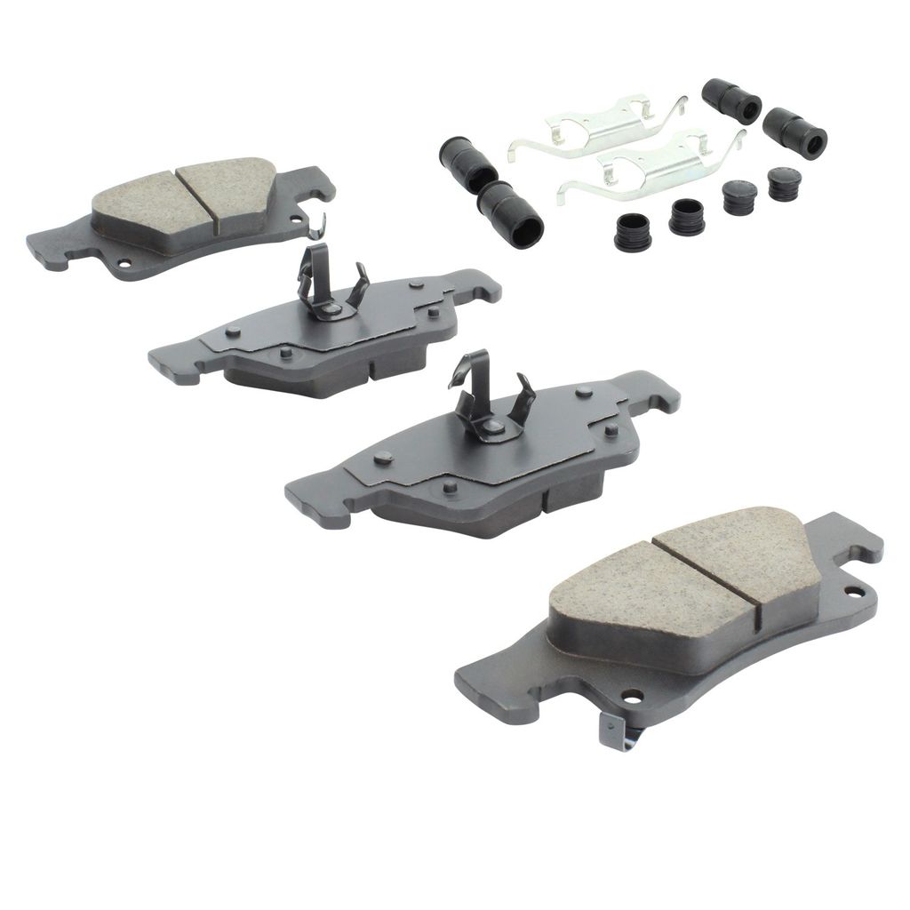 Quality-Built 1001-1498C - Premium Ceramic Brake Pad Set
