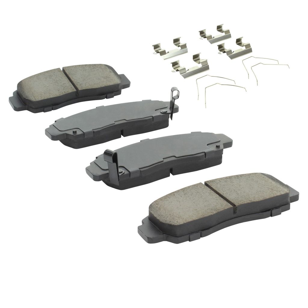 Quality-Built 1001-1506C - Premium Ceramic Brake Pad Set with Hardware