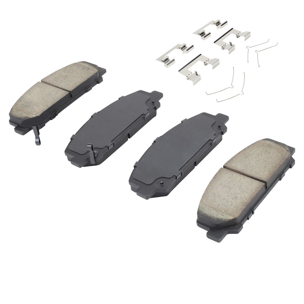 Quality-Built 1001-1509C - Premium Ceramic Brake Pad Set