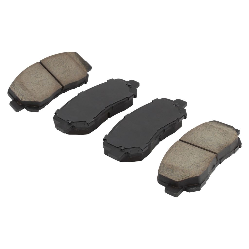 Quality-Built 1001-1640C - Premium Ceramic Brake Pad Set with Hardware