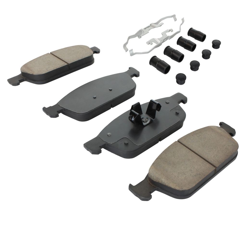 Quality-Built 1001-1645C - Premium Ceramic Brake Pad Set with Hardware
