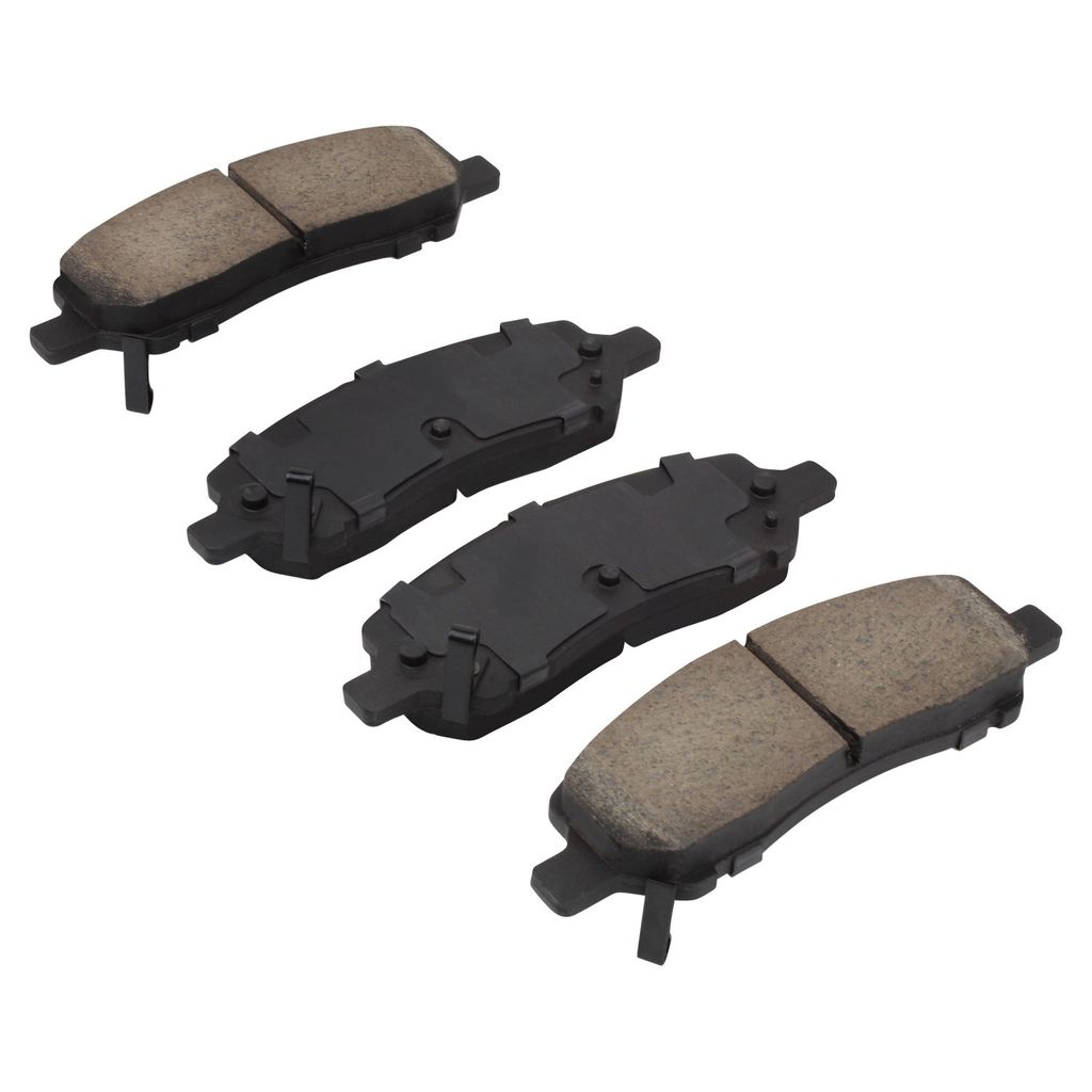 Quality-Built 1001-1647C - Premium Ceramic Brake Pad Set with Hardware